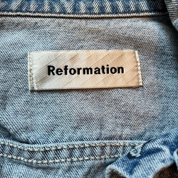 Reformation Denim Jacket - Picture 2 of 7